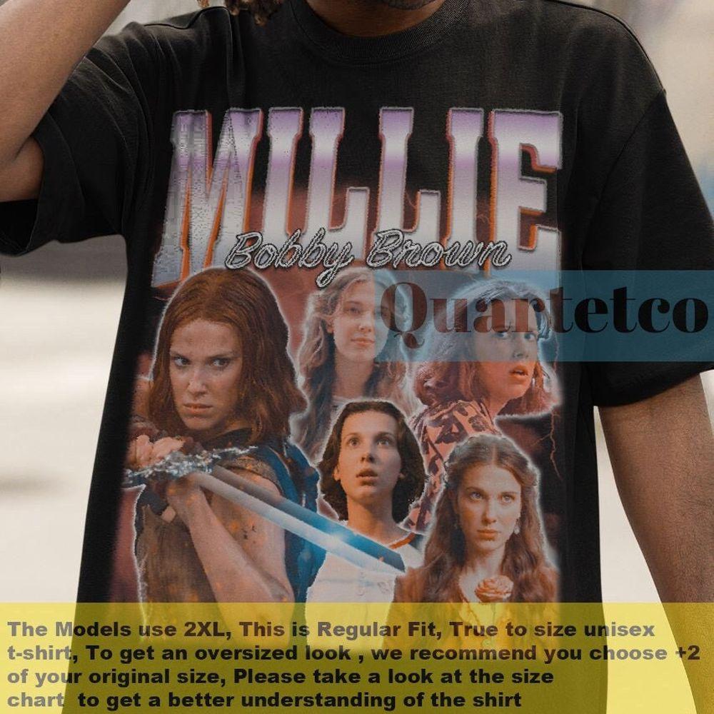 Vintage Millie Bobby Brown 2 Vuitino Apparel Vintage Millie Bobby Brown 2 Vuitino Apparel